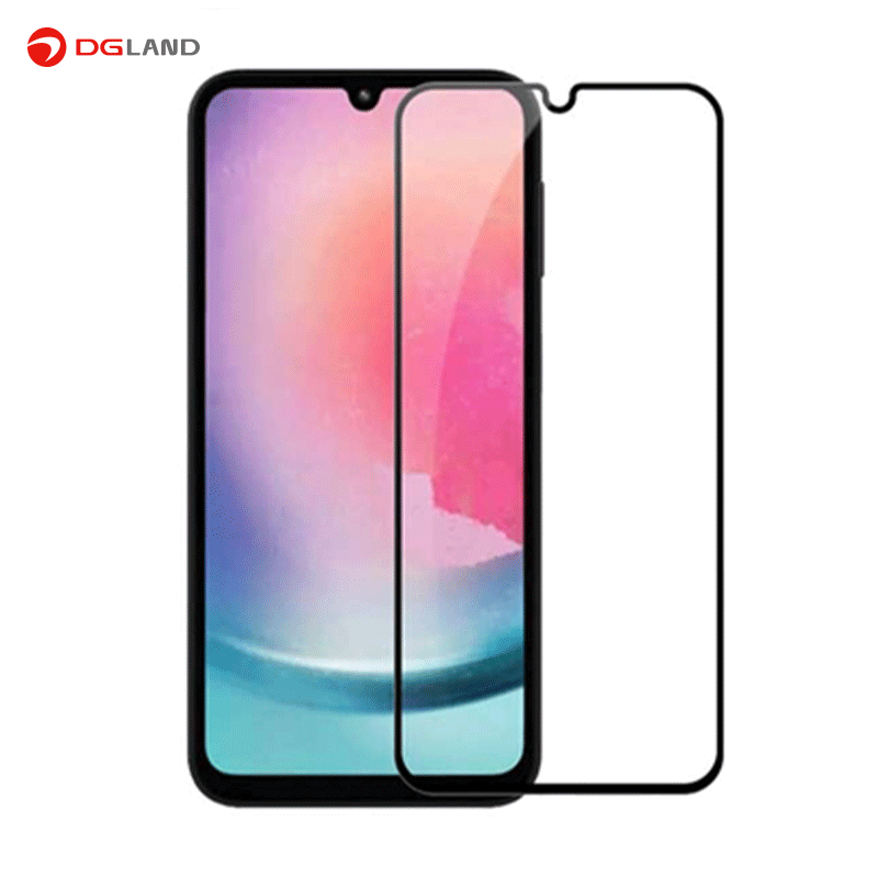 محافظ صفحه نمایش تمام صفحه مناسب برای گوشی موبایل سامسونگ مدل Galaxy A24