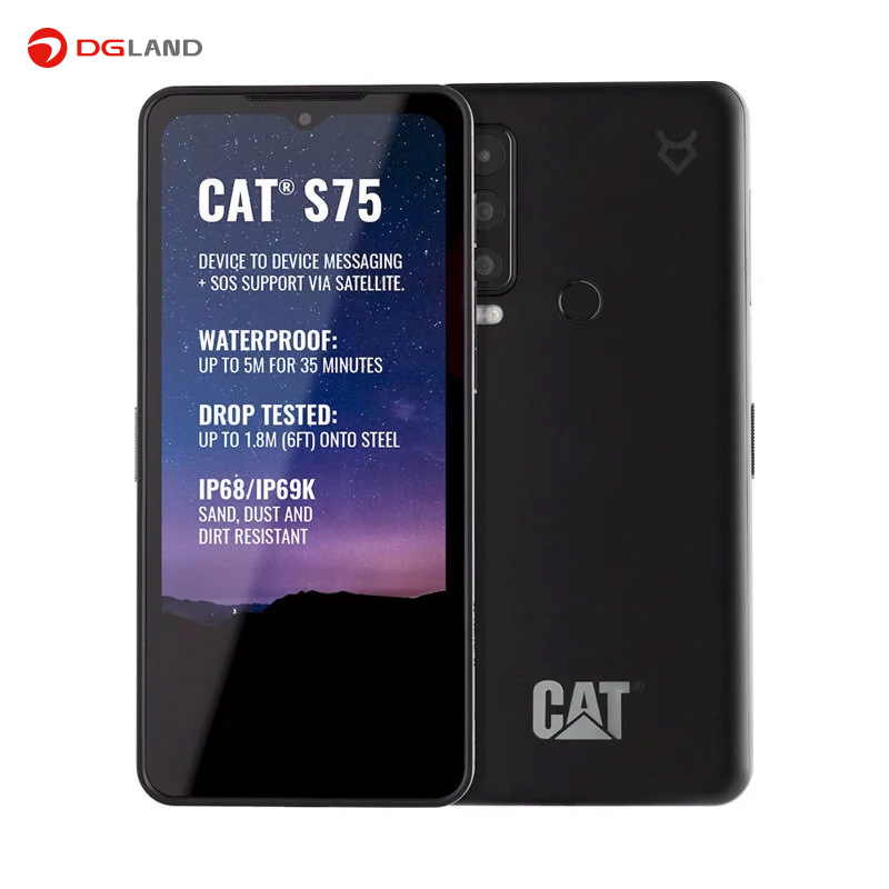 گوشی موبایل کاترپیلار مدل Cat S75 5G دو سیم کارت ظرفیت 128 گیگابایت رم 6 گیگابایت