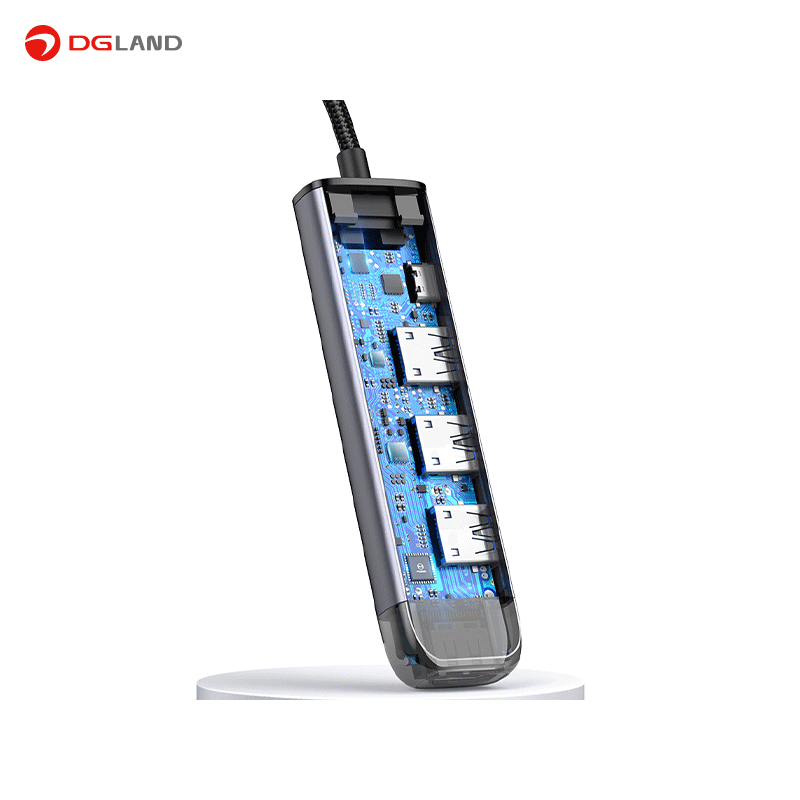 هاب 5 پورت USB-C مک دو دو مدل HU-7750