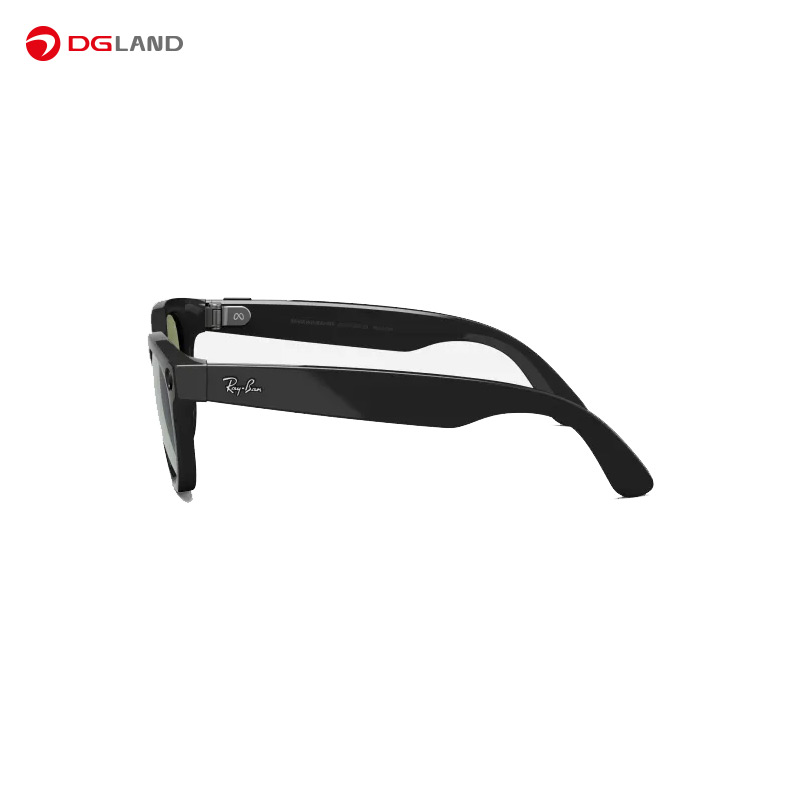 عینک هوشمند RayBan مدل  Meta Headliner Shiny Black