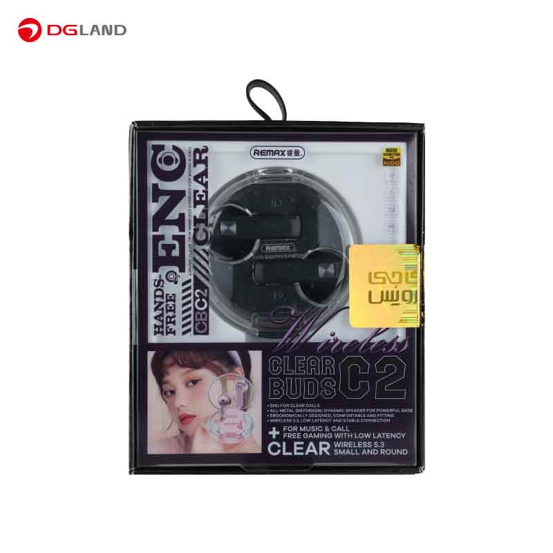 هدفون بلوتوثی ریمکس مدل Clearbuds C2 Linun