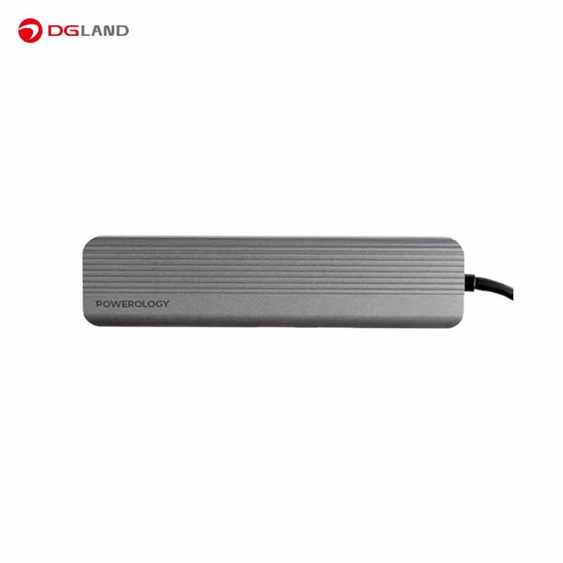 هاب 6 پورت USB-C پاورولوژی مدل P61hbcgy