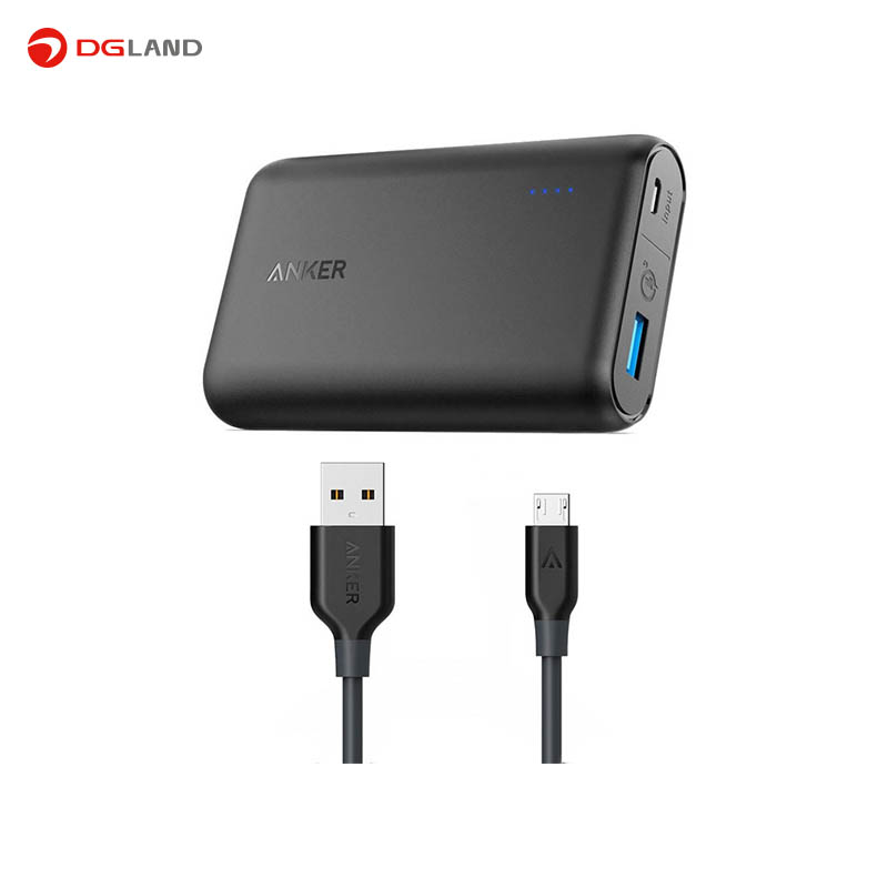 شارژر همراه انکر مدل A1266 PowerCore Speed With Quick Charge 3.0 با ظرفیت 10000 میلی آمپر ساعت