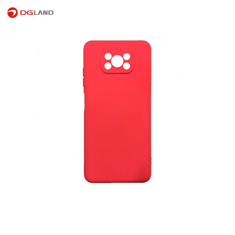 کاور سیلیکونی محافظ لنز دار مناسب برای گوشی موبایل شیائومی Poco X3
