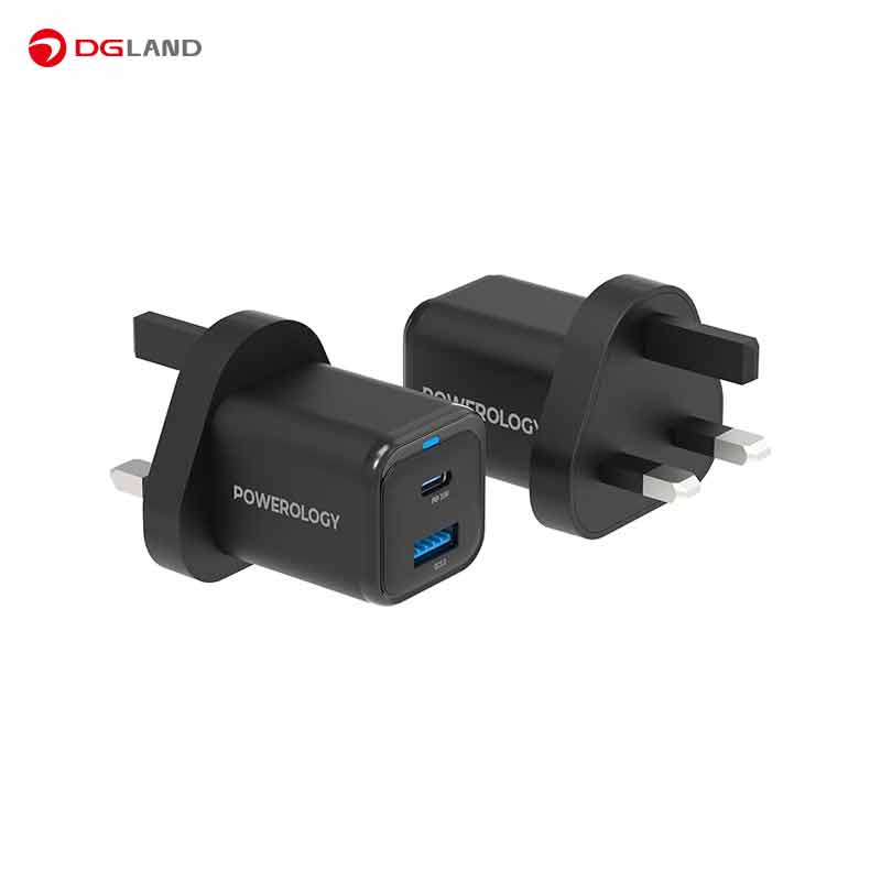 شارژر دیواری 35 وات پاورولوژی مدل PWCUQC023