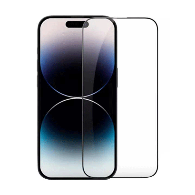 محافظ صفحه نمایش تمام صفحه مناسب برای گوشی موبایل اپل مدل iPhone 14 pro max