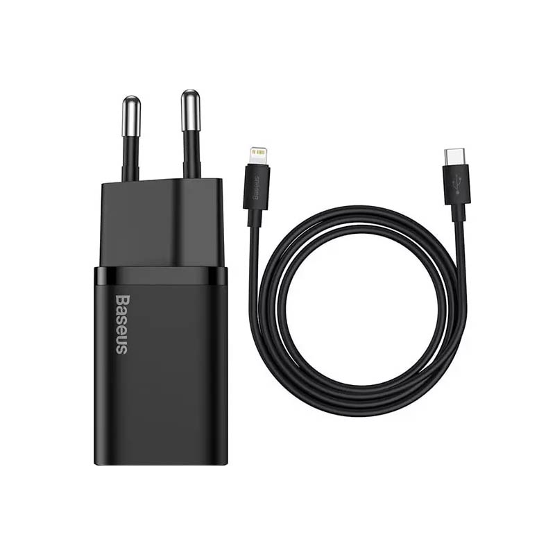 شارژر دیواری 20 وات بیسوس مدل TZCCSUP-B03