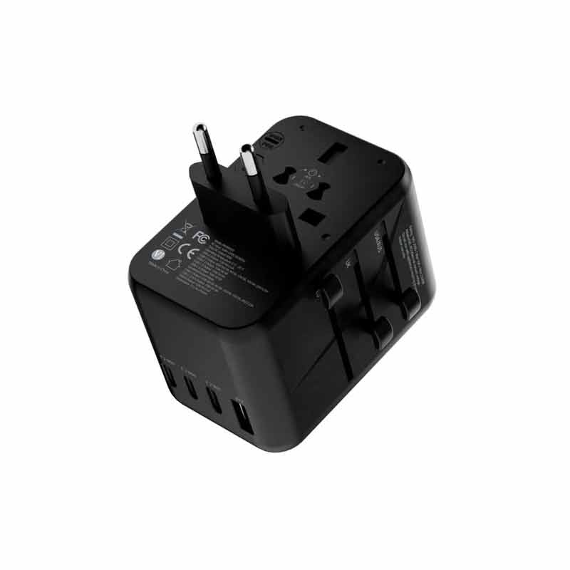 شارژر دیواری 65 وات پاورولوژی مدل P65W4PD-GY