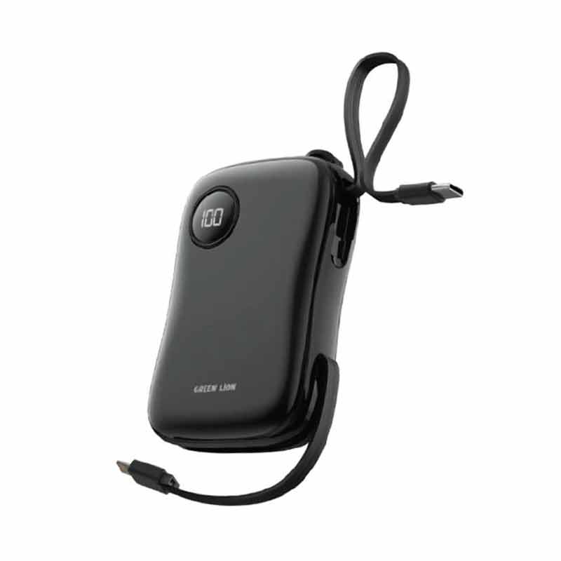 پاوربانک 30W گرین لاین مدل MagPulse ظرفیت 10000 میلی آمپر ساعت