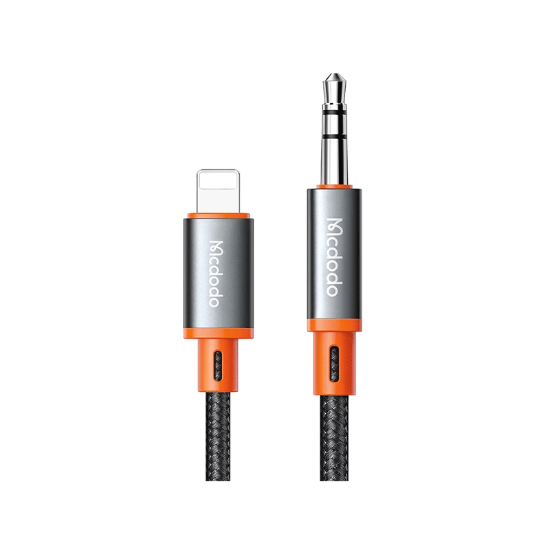 مبدل لایتنینگ به جک 3.5 میلیمتری مک دودو مدل CA-0780 به طول 1.2 متر