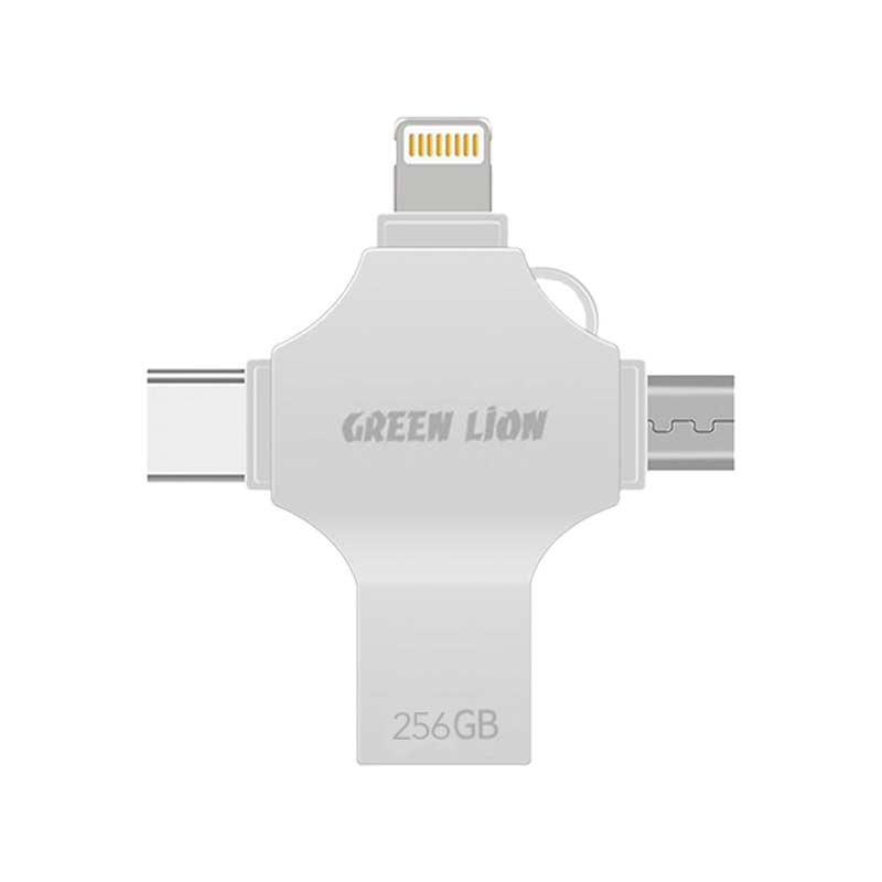 فلش مموری گرین لاین مدل GN4IN1USB256SL ظرفیت 256 گیگابایت