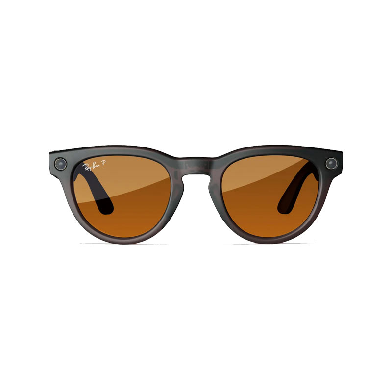 عینک هوشمند RayBan مدل Meta  Headliner Matte Rebel Black 