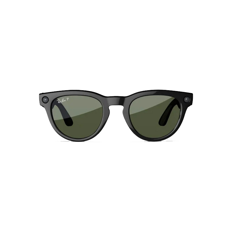 عینک هوشمند RayBan مدل  Meta Headliner Shiny Black